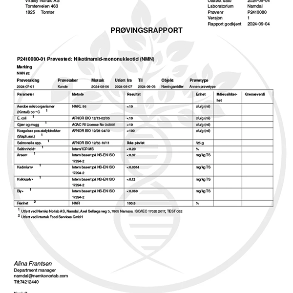 Agelab - NMN Pulver - Bilde 3